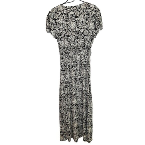 Floral Black Maxi Dress - Picture 9 of 15